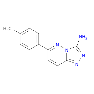 1,2,4-Triazolo[4,3-b]pyridazin-3-amine, 6-(4-methylphenyl)-
