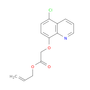 Acetic acid, [(5-chloro-8-quinolinyl)oxy]-, 2-propenyl ester