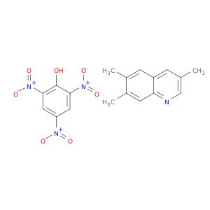 Quinoline, 3,6,7-trimethyl-, compd. with 2,4,6-trinitrophenol (1:1)