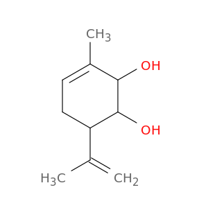3-Cyclohexene-1,2-diol, 3-methyl-6-(1-methylethenyl)-