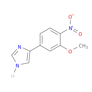 1H-Imidazole, 4-(3-methoxy-4-nitrophenyl)-