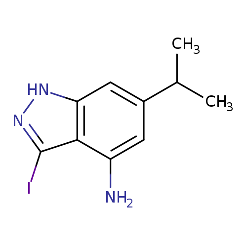 3-Iodo-6-(1-甲基乙基)-1H-吲唑-4-胺