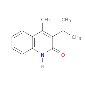 2(1H)-Quinolinone, 4-methyl-3-(1-methylethyl)-