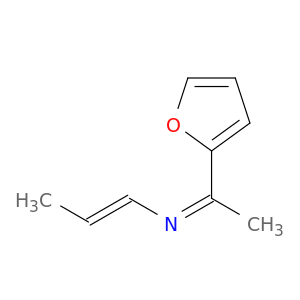 1-Propen-1-amine, N-[1-(2-furanyl)ethylidene]-, (E,Z)-
