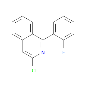 Isoquinoline, 3-chloro-1-(2-fluorophenyl)-
