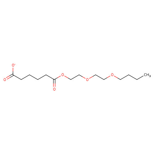 Hexanedioic acid, 2-(2-butoxyethoxy)ethyl ester