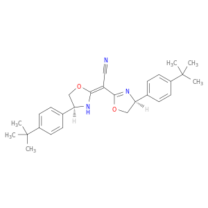 (E)-2-((S)-4-(4-(叔丁基)苯基)-4,5-二氢恶唑-2-基)-2-((S)-4-(4-(叔丁基)苯基)恶唑烷-2-亚基)乙腈