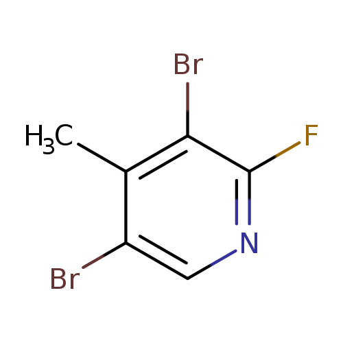 2-氟-3,5-二溴-4-甲基吡啶