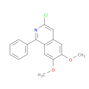 Isoquinoline, 3-chloro-6,7-dimethoxy-1-phenyl-