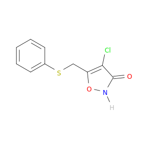3(2H)-Isoxazolone, 4-chloro-5-[(phenylthio)methyl]-