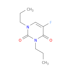 2,4(1H,3H)-Pyrimidinedione, 5-fluoro-1,3-dipropyl-