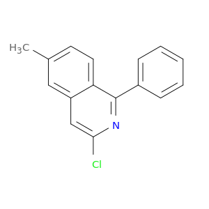 Isoquinoline, 3-chloro-6-methyl-1-phenyl-