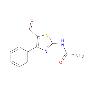 Acetamide, N-(5-formyl-4-phenyl-2-thiazolyl)-
