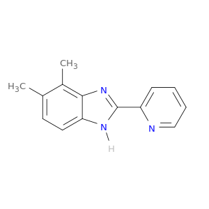1H-Benzimidazole, 4,5-dimethyl-2-(2-pyridinyl)-
