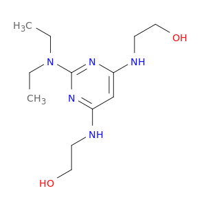 2,2'-((2-(Diethylamino)pyrimidine-4,6-diyl)bis(azanediyl))diethanol