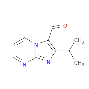Imidazo[1,2-a]pyrimidine-3-carboxaldehyde, 2-(1-methylethyl)-