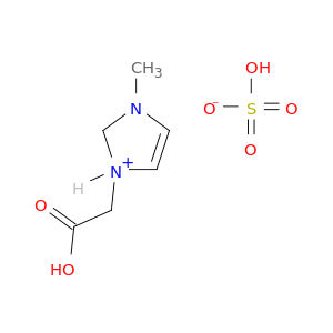 1H-Imidazolium, 1-(carboxymethyl)-3-methyl-, sulfate (1:1)