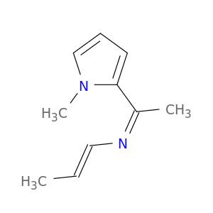 1-Propen-1-amine, N-[1-(1-methyl-1H-pyrrol-2-yl)ethylidene]-, (E,Z)-