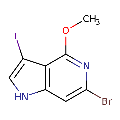 6-Bromo-3-iodo-4-methoxy-1H-pyrrolo[3,2-c]pyridine