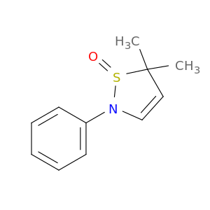 Isothiazole, 2,5-dihydro-5,5-dimethyl-2-phenyl-, 1-oxide