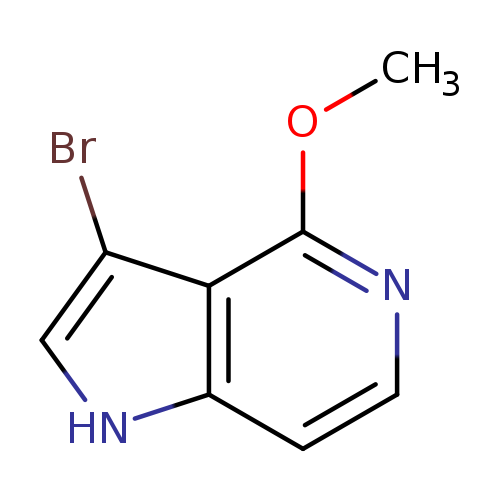 3-溴-6-甲氧基-5-氮杂吲哚