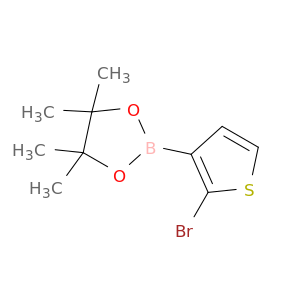 2-(2-溴-3-噻吩基)-4,4,5,5-四甲基-1,3,2-二恶英醇