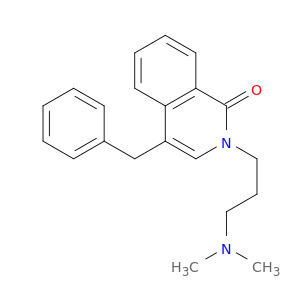 1(2H)-Isoquinolinone, 2-[3-(dimethylamino)propyl]-4-(phenylmethyl)-