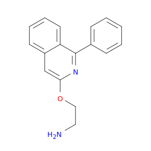 Ethanamine, 2-[(1-phenyl-3-isoquinolinyl)oxy]-