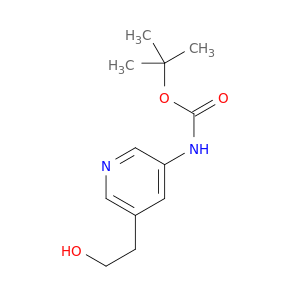 tert-butyl N-[5-(2-hydroxyethyl)pyridin-3-yl]carbamate