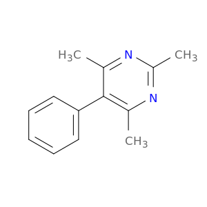 Pyrimidine, 2,4,6-trimethyl-5-phenyl-