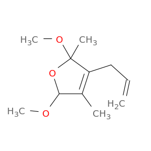 Furan, 2,5-dihydro-2,5-dimethoxy-2,4-dimethyl-3-(2-propenyl)-