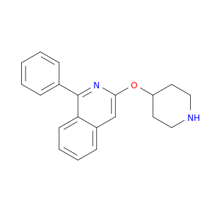 Isoquinoline, 1-phenyl-3-(4-piperidinyloxy)-