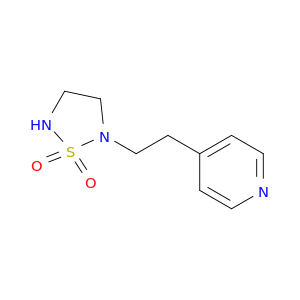 Pyridine, 4-[2-(1,1-dioxido-1,2,5-thiadiazolidin-2-yl)ethyl]-