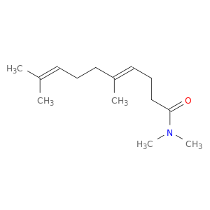 4,8-Decadienamide,N,N,5,9-四甲基-(E)-