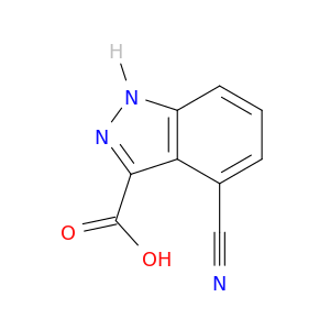 4-cyano-1H-indazole-3-carboxylic acid