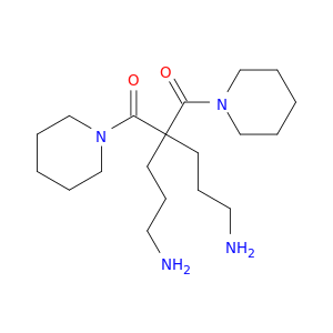Piperidine, 1,1'-[2,2-bis(3-aminopropyl)-1,3-dioxo-1,3-propanediyl]bis-