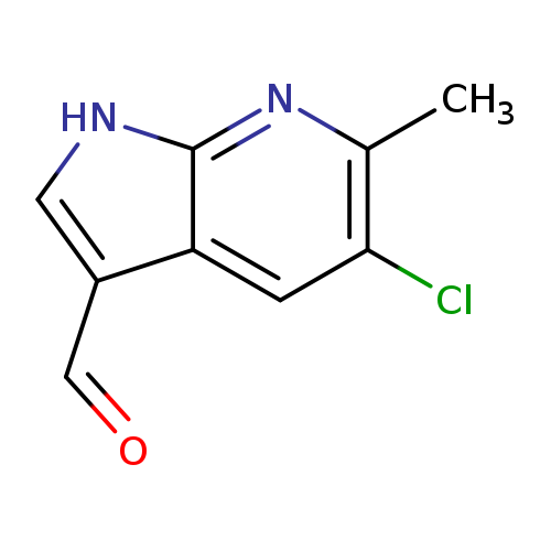 5-Chloro-6-methyl-1H-pyrrolo[2,3-b]pyridine-3-carbaldehyde