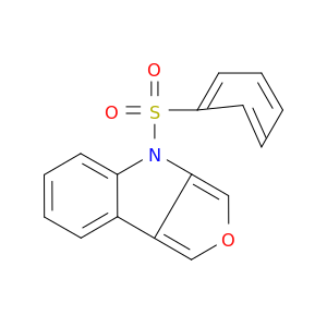 4H-Furo[3,4-b]indole, 4-(phenylsulfonyl)-