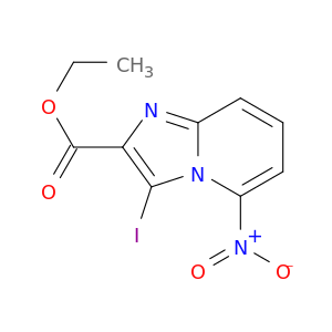 Imidazo[1,2-a]pyridine-2-carboxylicacid, 3-iodo-5-nitro-, ethyl ester