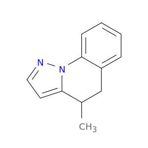 Pyrazolo[1,5-a]quinoline, 4,5-dihydro-4-methyl-