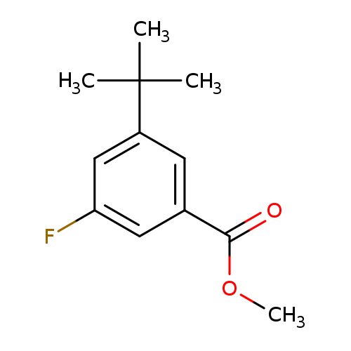 甲基3-(1,1-二甲基乙基)-5-氟苯甲酸盐