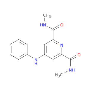 2,6-Pyridinedicarboxamide, N,N'-dimethyl-4-(phenylamino)-