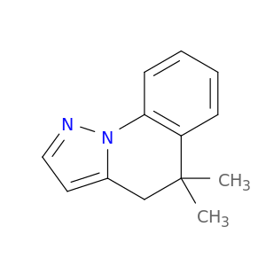 Pyrazolo[1,5-a]quinoline, 4,5-dihydro-5,5-dimethyl-