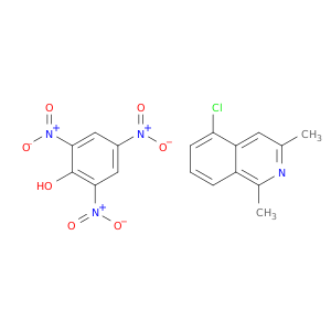 Isoquinoline, 5-chloro-1,3-dimethyl-, compd. with 2,4,6-trinitrophenol