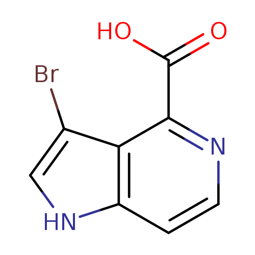 3-Bromo-1H-pyrrolo[3,2-c]pyridine-4-carboxylic acid