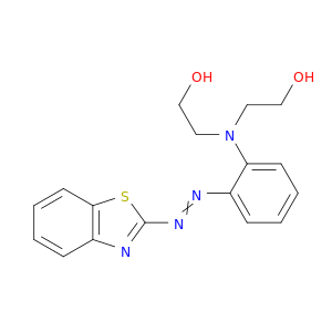 Ethanol, 2,2'-[[(2-benzothiazolylazo)phenyl]imino]bis-