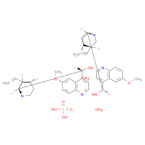 (R)-(6-甲氧基吡啶-4-基)((1S,2S,4S,5R)-5-乙烯基奎宁环-2-基)甲醇半硫酸盐二水合物