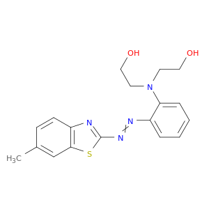 Ethanol, 2,2'-[[[(6-methyl-2-benzothiazolyl)azo]phenyl]imino]bis-