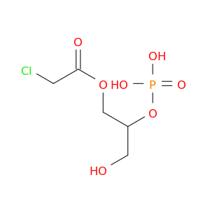 3-羟基-2-(膦酰氧基)丙基2-氯乙酸酯