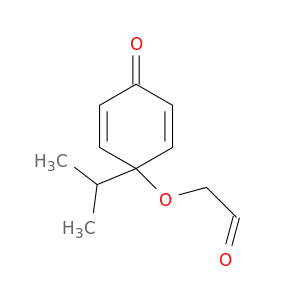 ACETALDEHYDE, 2-[[1-(1-METHYLETHYL)-4-OXO-2,5-CYCLOHEXADIEN-1-YL]OXY]-
